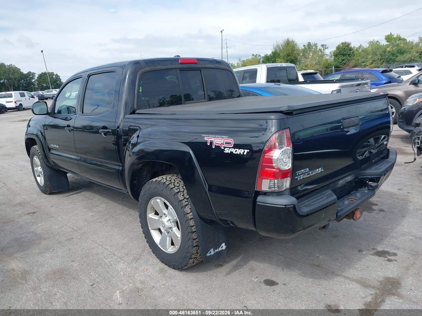 Vin: 3tmlu4en4bm075975, lot: 46663493, toyota tacoma base v6 20113
