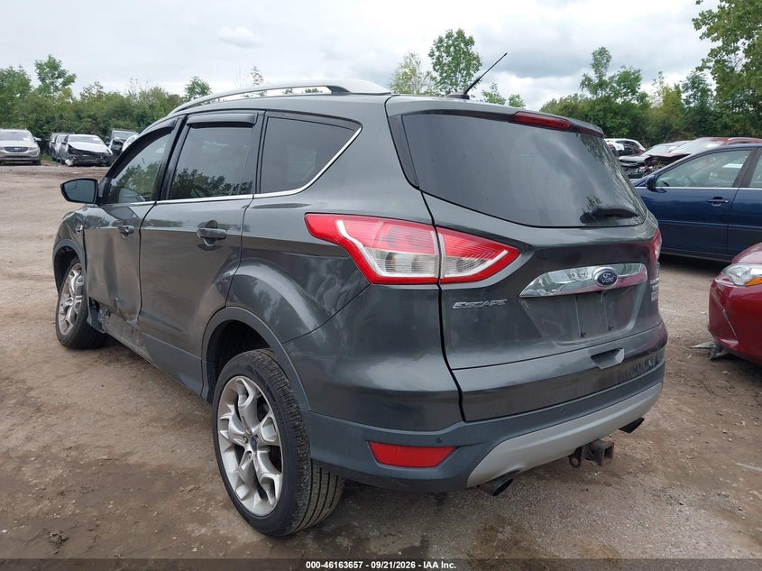 Vin: 1fmcu0j98fub01847, lot: 46663499, ford escape titanium 20153