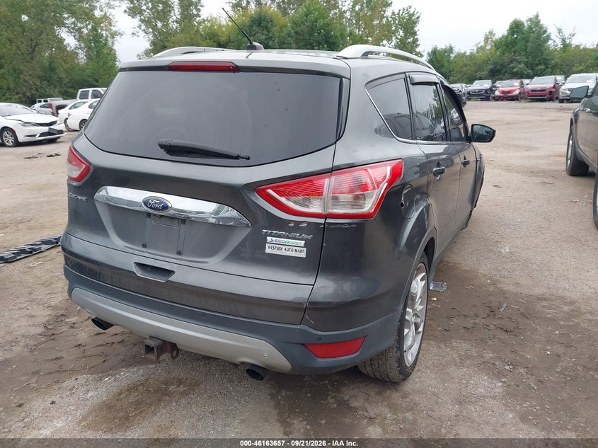 Vin: 1fmcu0j98fub01847, lot: 46663499, ford escape titanium 20154