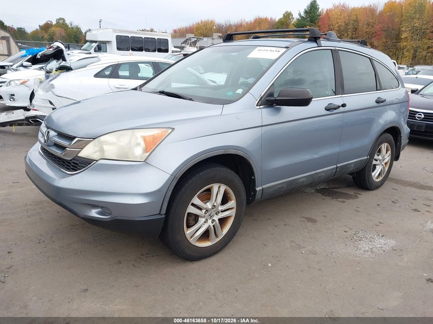 Vin: 5j6re3h5xal006117, lot: 46663500, honda cr-v ex 20102