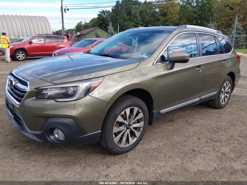 Vin: 4s4bsatc5j3387686, lot: 46663503, subaru outback 2.5i touring 20182