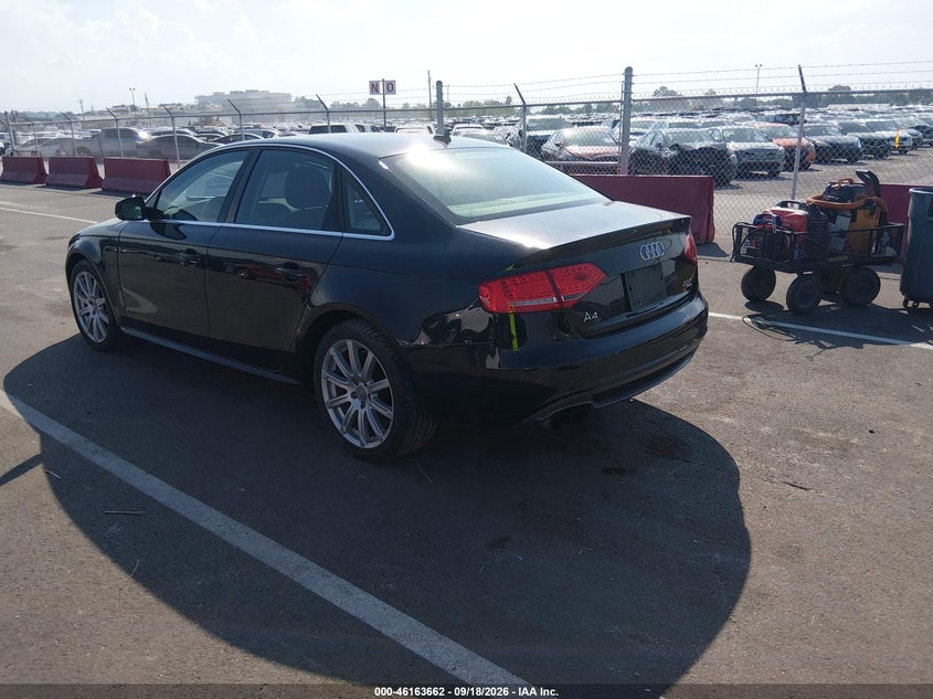 Vin: waukfafl9cn017477, lot: 46663504, audi a4 2.0t premium 20123