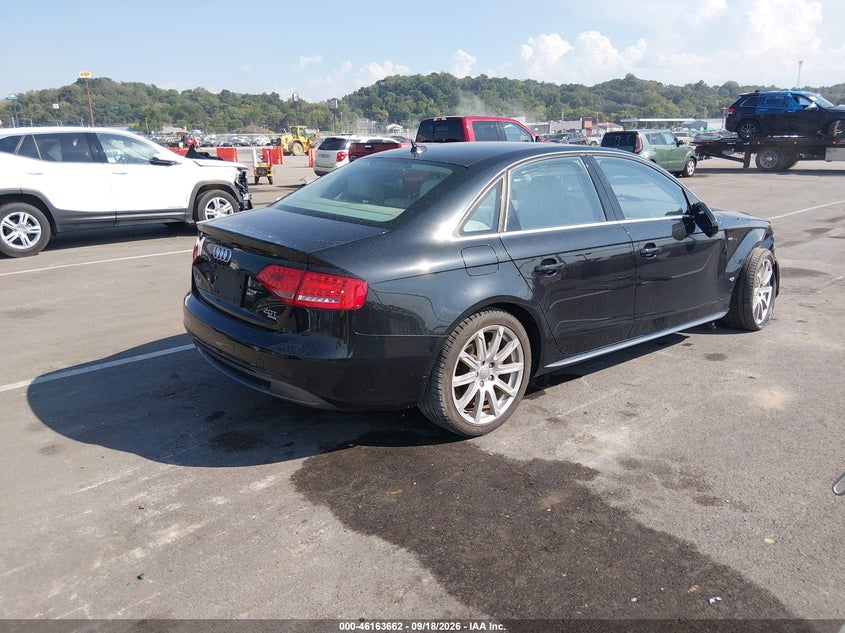 Vin: waukfafl9cn017477, lot: 46663504, audi a4 2.0t premium 20124