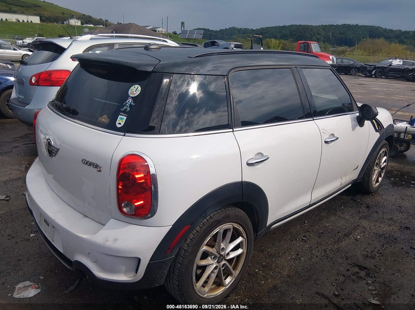 Vin: wmwzc5c52fwt37548, lot: 46663532, mini countryman cooper s 20154