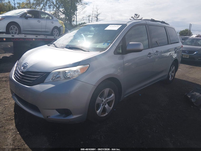 Vin: 5tdkk3dcxes420085, lot: 46663533, toyota sienna le v6 8 passenger 20142