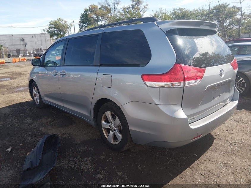 Vin: 5tdkk3dcxes420085, lot: 46663533, toyota sienna le v6 8 passenger 20143