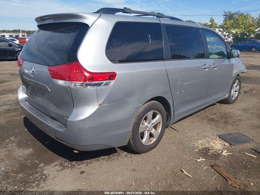 Vin: 5tdkk3dcxes420085, lot: 46663533, toyota sienna le v6 8 passenger 20144