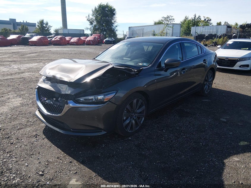 Vin: jm1gl1vm8j1314174, lot: 46663535, mazda mazda6 touring 20182