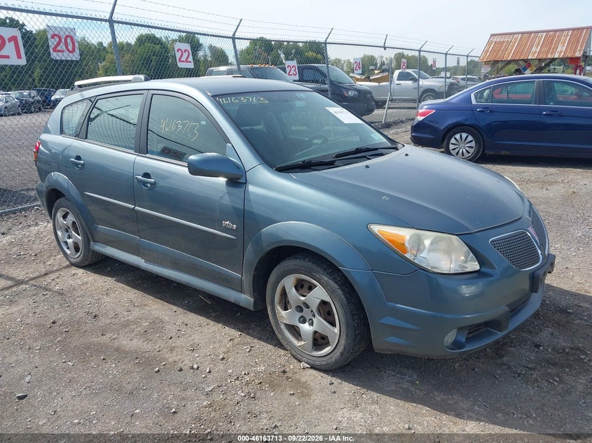 PONTIAC VIBE 2007 VIN 5Y2SL65817Z409177