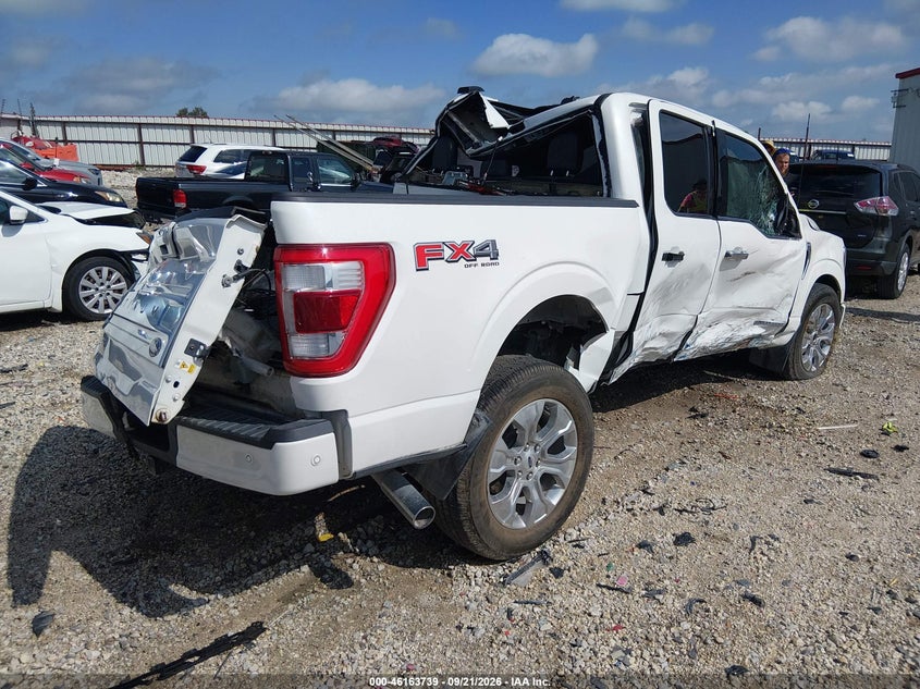 Vin: 1ftfw1ed2mfc69615, lot: 46663581, ford f-150 platinum 20214