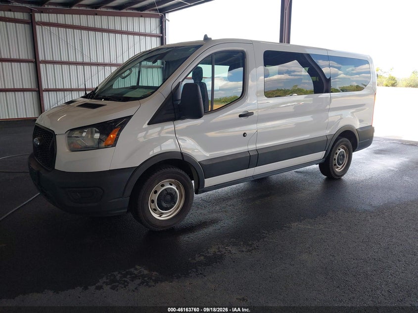 Vin: 1fmzk1y84mkb03462, lot: 46663602, ford transit-150 passenger van xl 20212