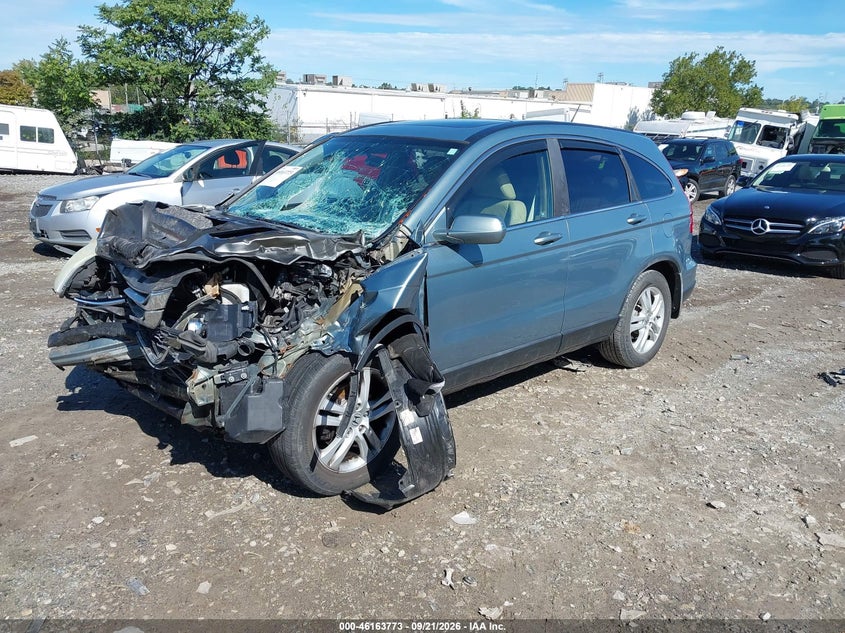 Vin: 5j6re4h71al028403, lot: 46663615, honda cr-v ex-l 20102