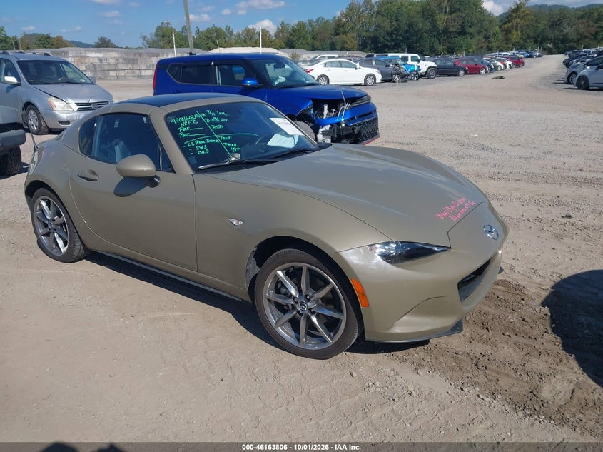 Vin: jm1ndam79p0557670, lot: 46663648, mazda mx-5 miata rf grand touring 2023 img_1