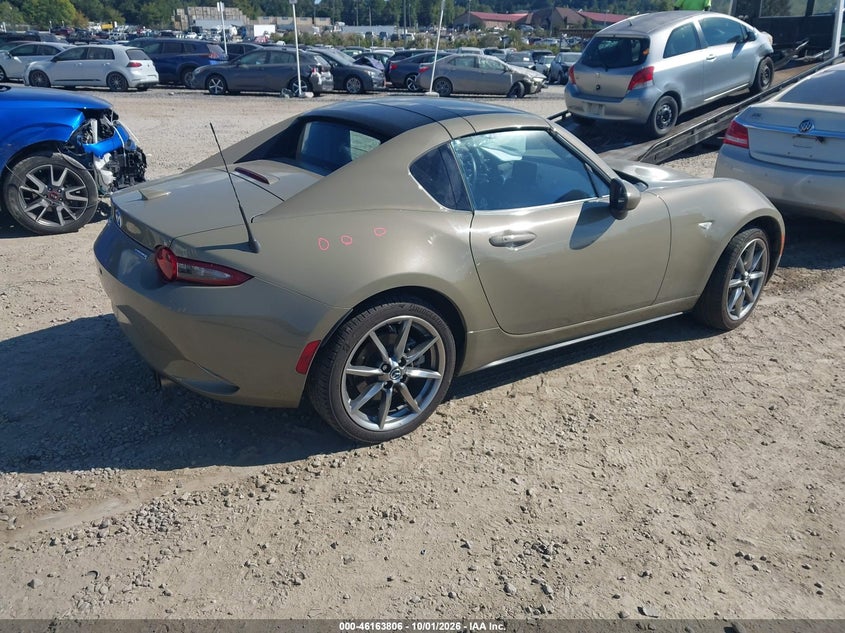 Vin: jm1ndam79p0557670, lot: 46663648, mazda mx-5 miata rf grand touring 20234