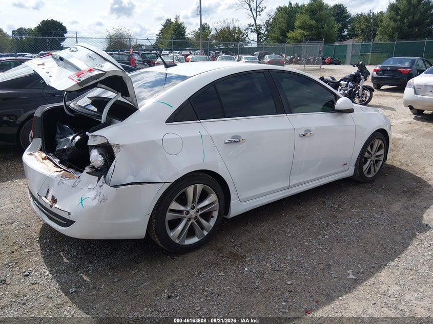 Vin: 1g1pg5sb1e7278936, lot: 46663650, chevrolet cruze ltz 20144