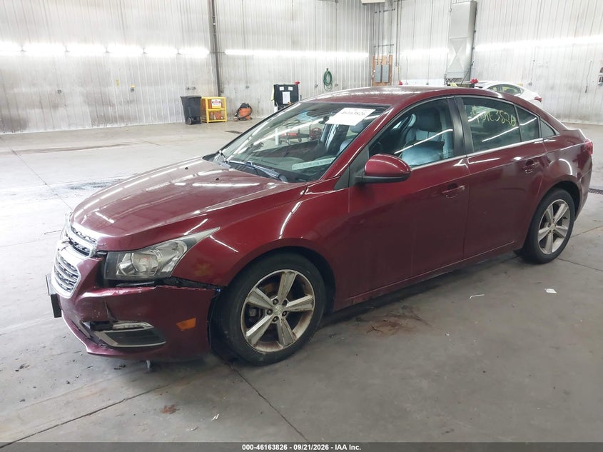 Vin: 1g1pe5sbxf7257140, lot: 46663668, chevrolet cruze 2lt auto 20152