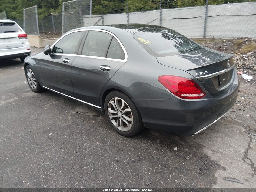 Vin: 55swf4jb4gu164507, lot: 46663672, mercedes-benz c 300 20163