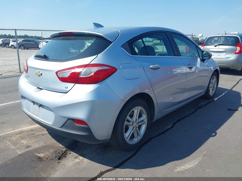 Vin: 3g1be6sm9js597472, lot: 46663674, chevrolet cruze lt auto 20184