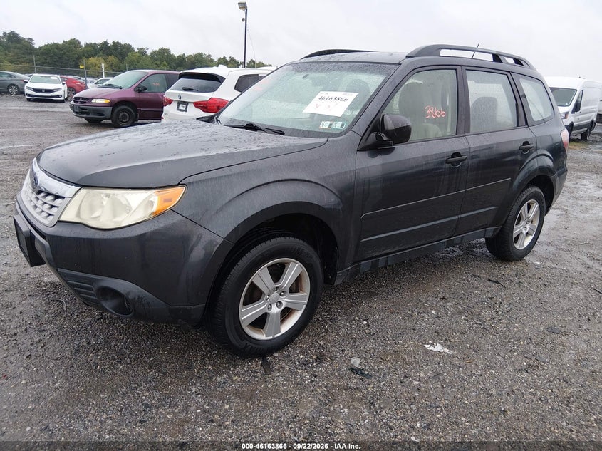 Vin: jf2shabc6ch434025, lot: 46663709, subaru forester 2.5x 20122
