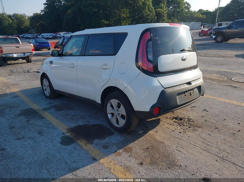 Vin: kndjn2a21e7747624, lot: 46663728, kia soul 20143