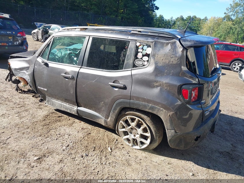 Vin: zacnjdbb1mpm55414, lot: 46663736, jeep renegade latitude 20213