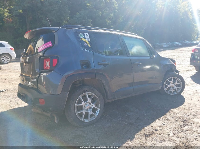 Vin: zacnjdbb1mpm55414, lot: 46663736, jeep renegade latitude 20214