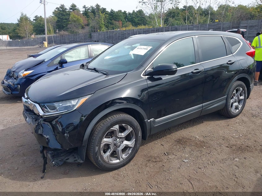 Vin: 2hkrw2h85hh619803, lot: 46663750, honda cr-v ex-l/ex-l navi 20172