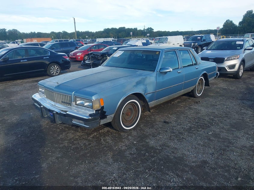 CHEVROLET CAPRICE 1988 VIN 1G1BN51H9JA164699