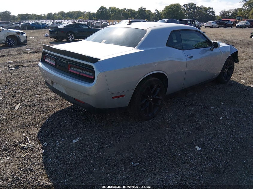 Vin: 2c3cdzag3lh195307, lot: 46663788, dodge challenger sxt 20204