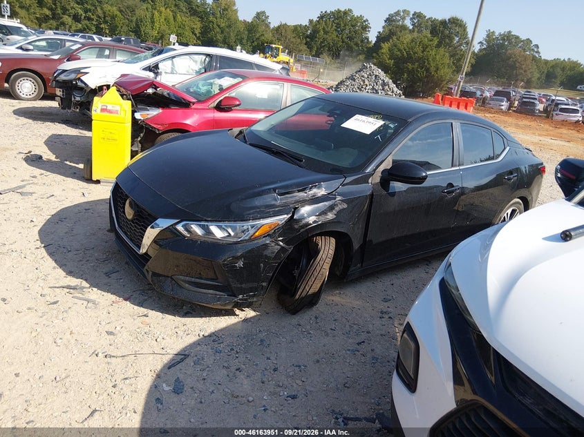 Vin: 3n1ab8cv1py308771, lot: 46663793, nissan sentra sv xtronic cvt 20232