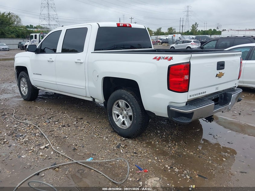Vin: 3gcukrec9jg133081, lot: 46663796, chevrolet silverado 1500 1lt 20183