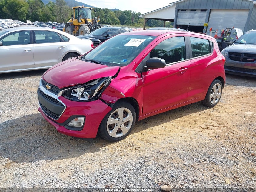 Vin: kl8cb6sa2kc752888, lot: 46663798, chevrolet spark ls cvt 20192