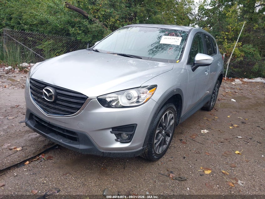 Vin: jm3ke4dy7g0721094, lot: 46663816, mazda cx-5 grand touring 20162