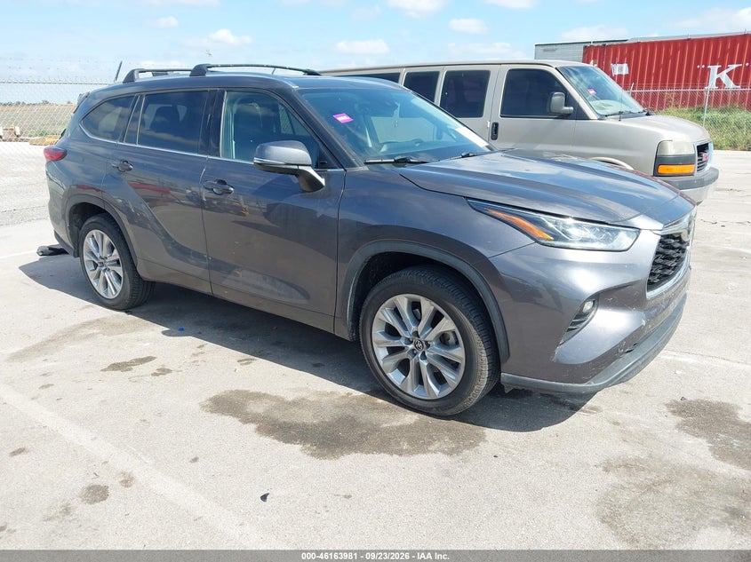 Vin: 5tdyzrah8ms521701, lot: 46663823, toyota highlander limited 2021 img_1