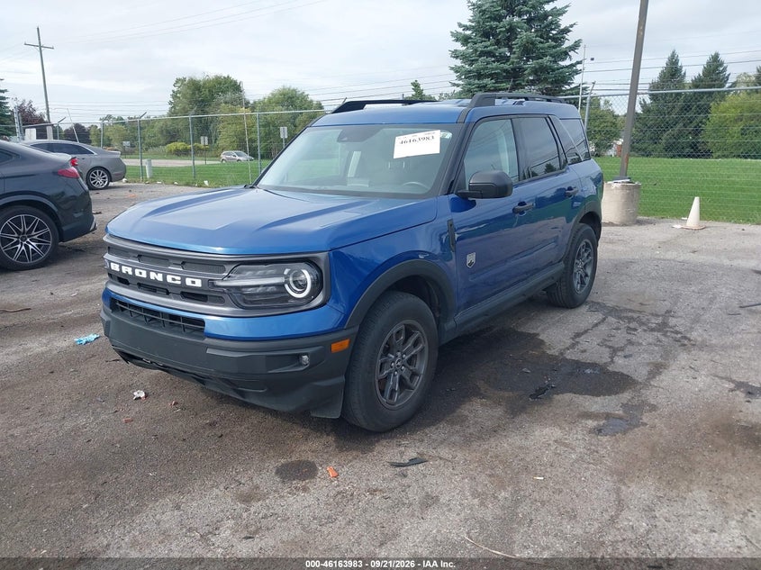 Vin: 3fmcr9b65rre63589, lot: 46663825, ford bronco sport big bend 20242