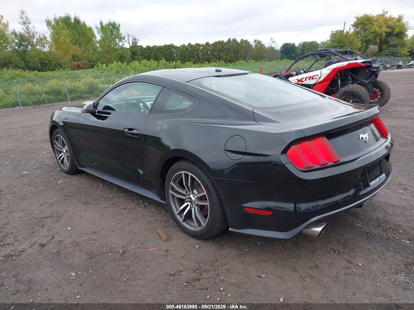 Vin: 1fa6p8th1f5304414, lot: 46663832, ford mustang ecoboost 20153