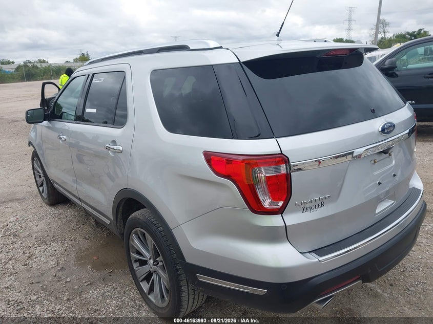 Vin: 1fm5k8f89jgb13395, lot: 46663835, ford explorer limited 20183