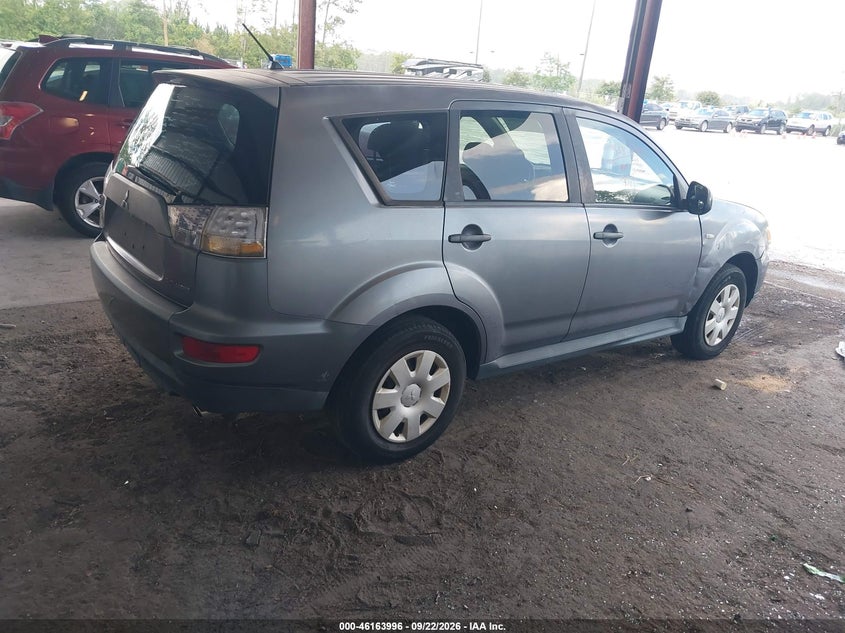 Vin: ja4as2aw5az001147, lot: 46663837, mitsubishi outlander es 20104