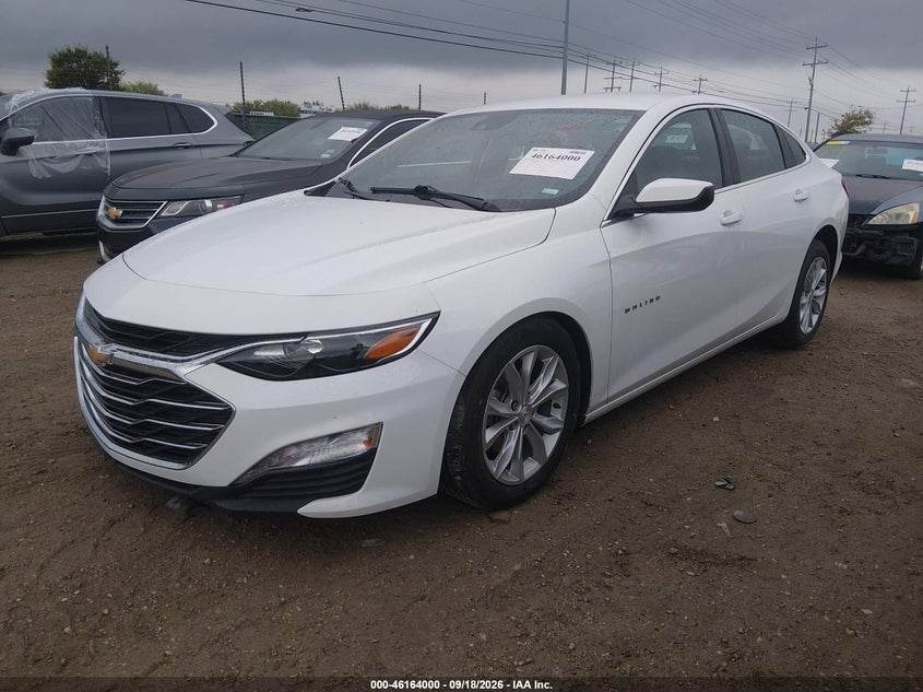 Vin: 1g1zd5st2sf145467, lot: 46663842, chevrolet malibu fwd 1lt 20252