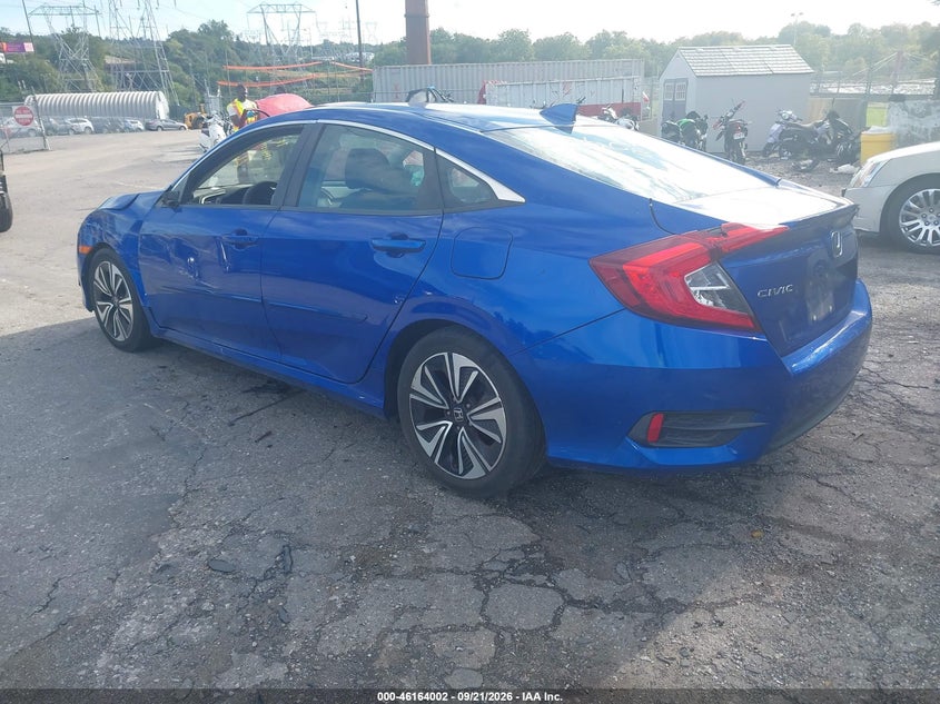 Vin: 19xfc1f3xhe213713, lot: 46663843, honda civic ex-t 20173