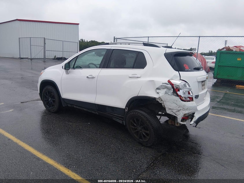 Vin: kl7cjlsb0kb955878, lot: 46663848, chevrolet trax lt 20193