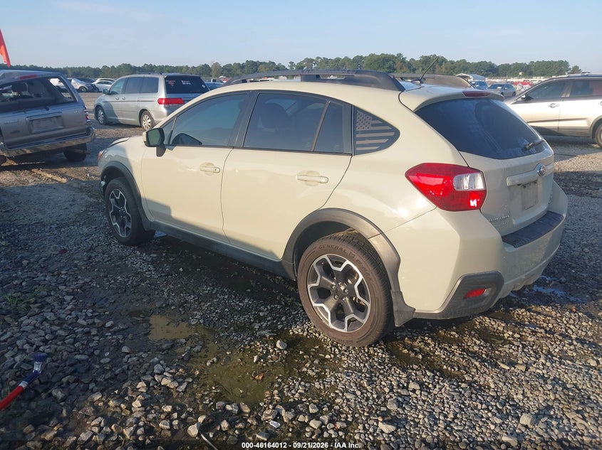 Vin: jf2gpacc2f8232469, lot: 46663854, subaru xv crosstrek 2.0i premium 20153