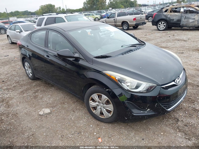 Vin: kmhdh4ae2gu606135, lot: 46663865, hyundai elantra se 2016 img_1