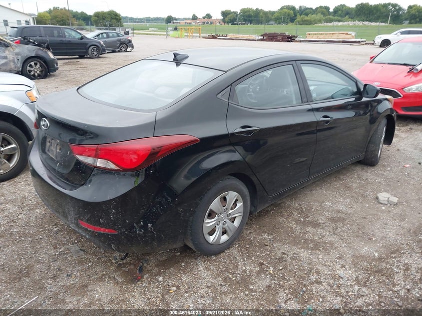 Vin: kmhdh4ae2gu606135, lot: 46663865, hyundai elantra se 20164