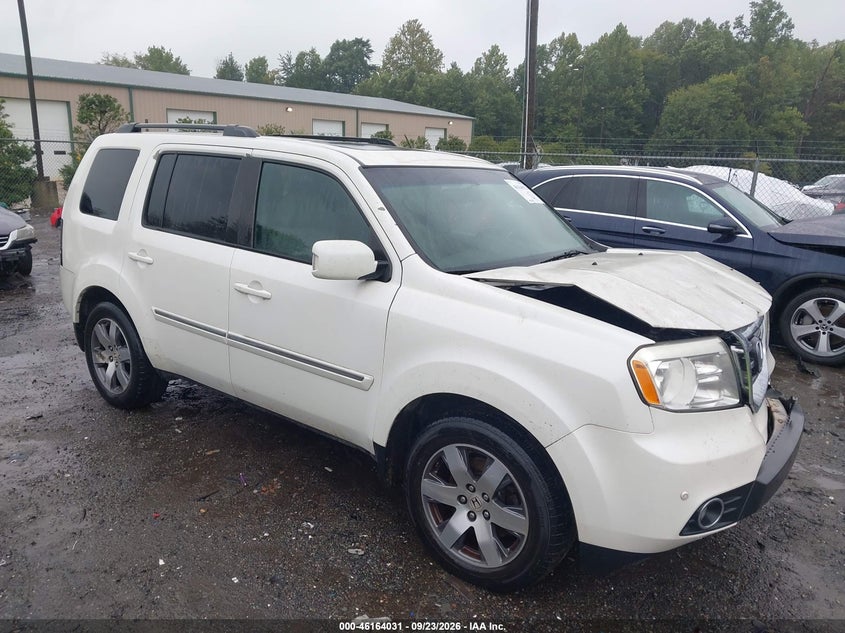 Vin: 5fnyf4h95db040268, lot: 46663873, honda pilot touring 2013 img_1