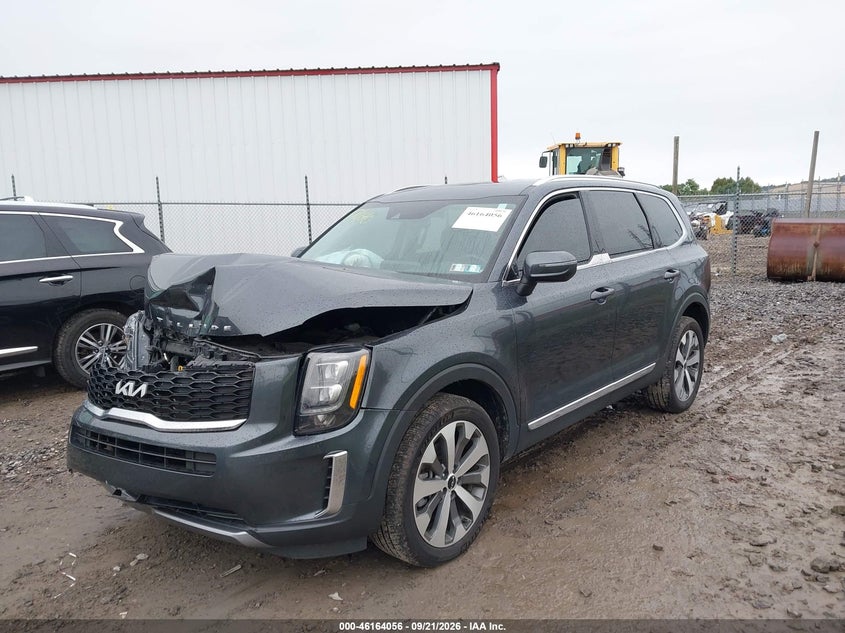 Vin: 5xyp3dhc0ng289040, lot: 46663898, kia telluride ex 20222