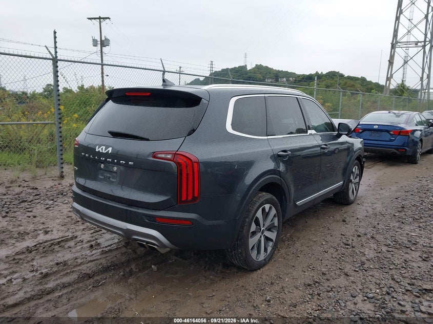Vin: 5xyp3dhc0ng289040, lot: 46663898, kia telluride ex 20224