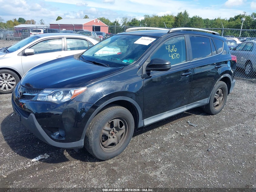 Vin: 2t3bfrev3dw014038, lot: 46663912, toyota rav4 le 20132