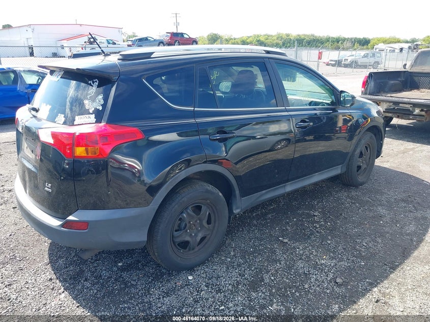 Vin: 2t3bfrev3dw014038, lot: 46663912, toyota rav4 le 20134