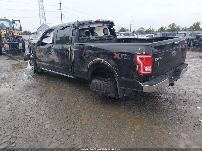 Vin: 1ftfw1ef6gke35180, lot: 46663917, ford f-150 xlt 20163